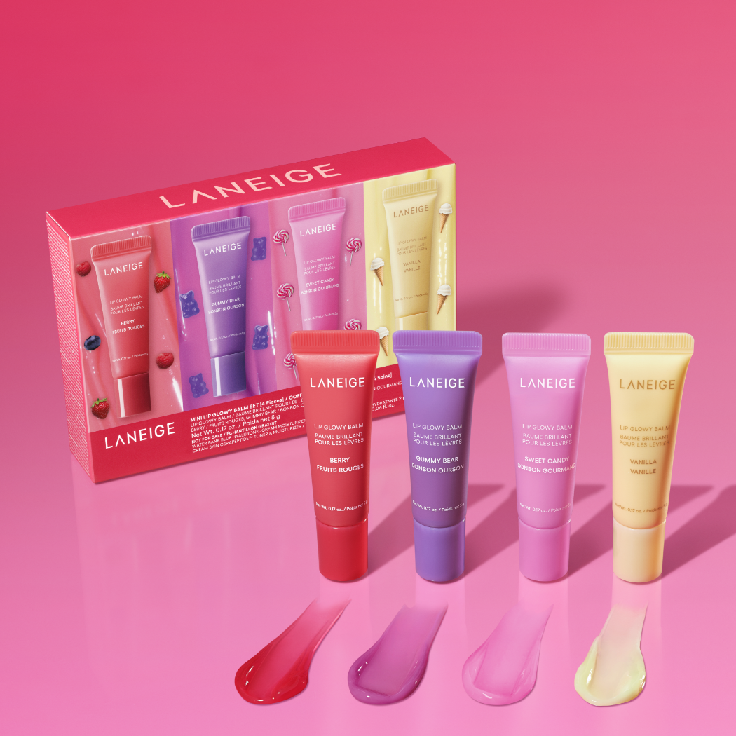 Laneige Mini Lip Glowy Balm Set